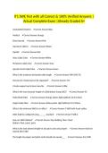 IT1 SWE Test with all Correct & 100&percnt; Verified Answers &vert;Actual Complete Exam &vert;Already Graded A&plus;