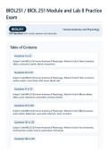 BIOL251 Human Anatomy & Physiology&colon; Cardiovascular System - 200 Practice Questions with Answers and Rationales