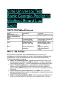 2026&sol;2027 Elite Universal Test Bank&colon; Georgia Podiatric Medical Board Law Exam &lpar;GA JAM&rpar; & Jurisprudence Guide