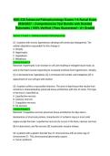 NSG 527 Midterm & Final Exam Series Actual Exam 2026&sol;2027 &ndash; Comprehensive Graduate Nursing Assessment with Detailed Rationales &vert; 100&percnt; Verified &vert; Pass Guaranteed &ndash; A&plus; Graded