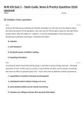 NUR 650 Quiz 2 &ndash; Study Guide&comma; Notes & Practice Questions &lpar;2026 Updated&rpar;