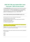 FDNY COF P-98 Latest Update 2026 &vert; Exam Prep Guide &vert; 100&percnt; Accurate Answers