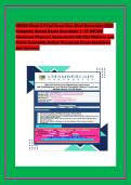 NR509 Week 8 Final Exam Due 22nd December 2025 &NewLine;Complete Actual Exam Questions 1- 37 NR-509 &NewLine;Advanced Physical Assessment NR 509 Midterm and &NewLine;Finals Examplify Online Proctored Exam Questions &NewLine;and Answers 