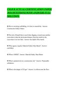 CSLB B ACTUAL CERTIFICATION PAPER&NewLine;2026 QUESTIONS WITH ANSWERS FULL&NewLine;SOLUTION&period;&NewLine;