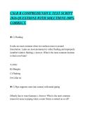 CSLB B COMPREHENSIVE TEST SCRIPT&NewLine;2026 QUESTIONS WITH SOLUTIONS 100&percnt;&NewLine;CORRECT&period;