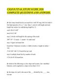 CSLB B FINAL STUDY GUIDE 2026&NewLine;COMPLETE QUESTIONS AND ANSWERS&period;