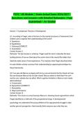 PSYC 140 Module 1 Exam Actual Exam 2026&sol;2027 &vert; Questions and Answers with Detailed Rationales &vert; Pass Guaranteed &ndash; A&plus; Graded&NewLine;&NewLine;