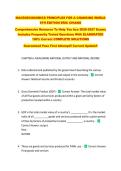 MACROECONOMICS PRINCIPLES FOR A CHANGING WORLD &NewLine;6TH EDITION ERIC CHIANG  &NewLine;Comprehensive Resource To Help You Ace 2026-2027 Exams &NewLine;Includes Frequently Tested Questions With ELABORATED &NewLine;100&percnt; Correct COMPLETE SOLUTIONS &NewLine;Guaranteed Pass First Attempt&excl;&excl; C