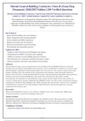 Hawaii General Building Contractor &lpar;Class B&rpar; Exam Prep&NewLine;Document &vert; 2026&sol;2027 Edition &vert; 250 Verified Questions