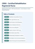 2026 Rehabilitation Nursing Exam Prep&colon; 200 Practice Questions with Answers & Rationales