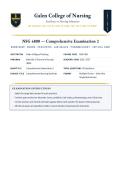 NSG 4800&sol; NSG4800 Comprehensive Exam 2  Galen College of Nursing &lpar;Latest 2026&sol;2027 Update&rpar; &vert; Complete Q&A with Verified Answers and Detailed Rationales &vert; Leadership&comma; Delegation &vert; A&plus; Graded