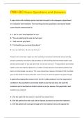 PMH-BC Exam Questions and Answers 
