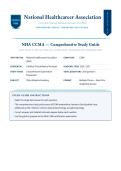 NHA CCMA Practice Exam 2026&sol;2027  National Healthcareer Association &vert; Questions with Verified Answers and Detailed Rationales &vert; Certified Clinical Medical Assistant Exam Prep &vert; A&plus; Graded