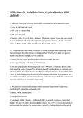 NUR 254 Exam 3 &ndash; Study Guide&comma; Notes & Practice Questions &lpar;2026 Updated&rpar;