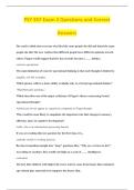 PSY 357 Exam 2 Questions and Correct &NewLine;Answers 