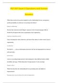 PSY 357 Exam 2 Questions and Correct &NewLine;Answers 