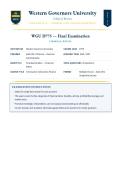 WGU D775&sol; D775 Introduction to Business Finance Final Exam &lpar;Latest 2026&sol;2027 Update&rpar; &vert; Complete  Q&A with Verified Answers and Detailed Rationales &vert; Objective Assessment Prep &vert; A&plus; Graded
