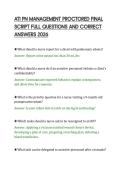 ATI PN MANAGEMENT PROCTORED FINAL&NewLine;SCRIPT FULL QUESTIONS AND CORRECT&NewLine;ANSWERS 2026