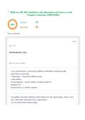 Midterm NR 568 Antibiotics only Questions and Answers with Complete Solutions UPDATED&excl;&excl;&excl;&period;