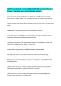 NR304 Chamberlain University-Illinois Health Assessment Exam 1 Review &vert;&vert; Questions and Correct Detailed Answers&period;