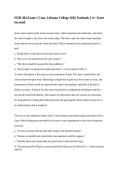 NUR 304 Exam 1 Cuny Lehman College 2026 Testbank &vert;&vert; A&plus; Score Secured&period;