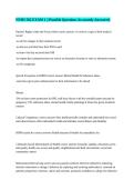 NURS 502 EXAM 1 &vert;&vert; Possible Questions Accurately Answered&period;