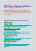 EMSU EMT Exam Chapters 1-80 Practice &NewLine;Questions And Well Graded Solutions With &NewLine;Rationales Updated 2026-2027