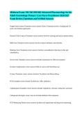 Midterm Exam&colon; NR 568 &lpar;NR568&rpar; Advanced Pharmacology for the Adult-Gerontology Primary Care Nurse Practitioner 2026&sol;2027 Exam Review&vert; Questions and Verified Answers