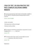 CSLB C10 TEST 1 120 2026 PRACTICE TEST&NewLine;PACK COMPLETE SOLUTIONS VERIFIED&NewLine;INSIGHTS&NewLine;