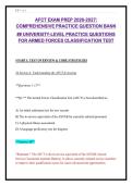 AFCT Exam Prep 2026-2027&colon; 200&plus; Practice Questions for Armed Forces Classification Test