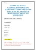 GED Math Practice Test 2026-2027&colon; 250&plus; Questions for Mathematical Reasoning Exam