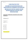 GED Practice Test 2026-2027&colon; 250&plus; Questions for All Subjects &lpar;Math&comma; RLA&comma; Science&comma; Social Studies&rpar;