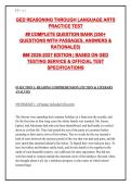 GED RLA Practice Test 2026-2027&colon; 150&plus; Questions for Reasoning Through Language Arts