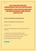 PiCAT Exam Prep 2026-2027&colon; ASVAB Practice Questions for Pending Internet Computerized Adaptive Test