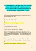The Ultimate Hesi Fundamentals Exam Prep Bundle - with a review of the latest HESI Fundamentals Real Exam Questions and Correct Answers with Rationales&period;&sol; Fundamentals of Nursing Hesi Exam 2026-2027 Prep 