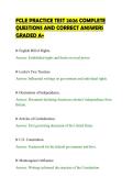 FCLE PRACTICE TEST 2026 COMPLETE&NewLine;QUESTIONS AND CORRECT ANSWERS&NewLine;GRADED A&plus;