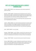 NFPT CPT EXAM QUESTIONS WITH CORRECT ANSWERS 2026