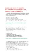 HESI PN Exit Exam Study Guide with Practice Questions&comma; Detailed Rationales&comma; and Practical Nursing Review for Exam Success