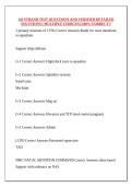 AO STRAND TEST QUESTIONS AND VERIFIED DETAILED SOLUTIONS &lpar; MULTIPLE CHOICES&rpar; &vert;100&percnt; CORRECT&excl;&excl;