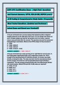 AAPC CPC Certification Exam  &vert; High-Yield  Questions&NewLine; and Correct Answers&comma; CPT&reg;&comma; ICD-10-CM&comma; HCPCS Level II&NewLine;&comma; E&sol;M Coding & Comprehensive Study Guide &vert;Frequently&NewLine; Most Tested Questions &comma;Updated and Reviewed &vert; &NewLine;Latest Exam and Brand new Version&excl;&excl;&excl;&excl;&NewLine;&NewLine;