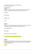 PSYC 354 Quiz 1&colon; Introduction to Statistics&comma; Frequency Tables & Graphs &vert; Complete Questions & Verified Answers &vert; 2026 Update
