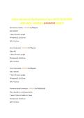 Relias Advanced Dysrhythmia Exam WITH QUESTION&NewLine;AND WELL VERIFIED ANSWERS 2026&excl;&excl;&excl;