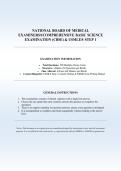 NBME CBSE & USMLE Step 1 Exam 2026&sol;2027 &vert; Newly Released &vert; Actual Exam &vert; Verified Q&A with Expert Rationales &vert; Guaranteed Pass - Graded A&plus;&NewLine;&NewLine;