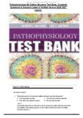 Pathophysiology 8th Edition Mccance Test Bank&comma; Complete Questions & Answers-Latest & Verified Version-2026-2027 Update&period;