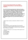 ASAP PACE EXAM 200 QUESTIONS AND CORRECT &NewLine;ANSWERS WITH RATIONALE LATEST 2026 ALREADY &NewLine;GRADED A&plus; 