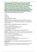Fall Semester 2026&ndash;2027 C165 Integrated Physical Science &lpar;WGU&rpar; Updated 2026 &vert; 190&plus; Questions and Answers &vert; Western Governors University Physical Science Study Guide&comma; Practice Exam&comma; Comprehensive Review&comma; Exam Prep Test Bank&comma; Physics&comma; Chemistry&comma; Earth Scien