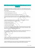 HESI Pharmacology Practice Exam 68 Questions and Answers-Graded A&plus;