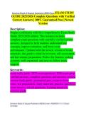 American Board of Surgical Assistants &lpar;ABSA&rpar; Certification FINAL EXAM STUDY GUIDE 2026&sol;2027 ACCURATE QUESTIONS AND CORRECT DETAILED ANSWERS WITH RATIONALES &vert; 100&percnt; GUARANTEED PASS &vert; BRAND NEW VERSION