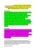 BCBA Exam Prep FINAL EXAM STUDY GUIDE 2026&sol;2027 ACCURATE QUESTIONS AND CORRECT DETAILED ANSWERS WITH RATIONALES &vert; 100&percnt; GUARANTEED PASS &vert; BRAND NEW VERSION