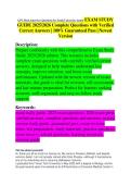 GPT Mock Interview Questions for South University Austin FINAL EXAM STUDY GUIDE 2026&sol;2027 ACCURATE QUESTIONS AND CORRECT DETAILED ANSWERS WITH RATIONALES &vert; 100&percnt; GUARANTEED PASS &vert; BRAND NEW VERSION